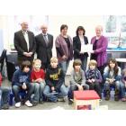Besuch der Volksschule Eisenbach mit Eröffnung der Treffpunkt-Bücherei-Schatzwoche